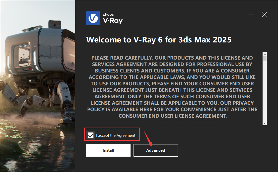 【VRay6.2渲染器】VRay6.2006 for 3dmax 2020-2025漢化破解版安裝圖文教程、破解注冊方法